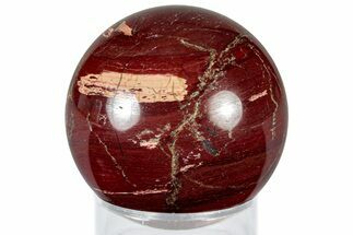 Polished Snakeskin Jasper Sphere - Western Australia #309006