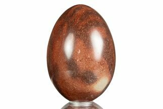 Polished Print Stone Egg - Australia #308957