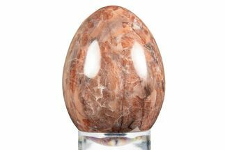 Polished Kona Dolomite Egg - Michigan #309090