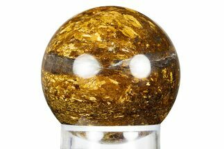 Golden Amphibolite Sphere - Western Australia #309148