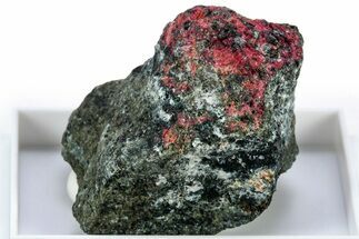 Rare, Vibrant Red Gillespite Specimen - Canada #309561