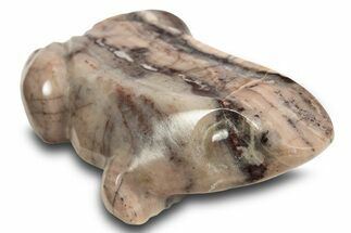 Polished Kona Dolomite Stone Frog - Michigan #309123