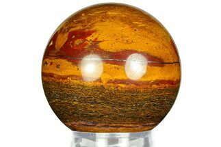 Marra Mamba (Packsaddle) Jasper Sphere - Mt Brockman #311586