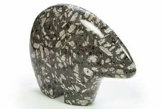 Carved Chinese Writing Rock Bear - Utah #311501