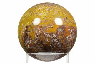 Polished Stone Canyon Jasper Sphere - California #311638