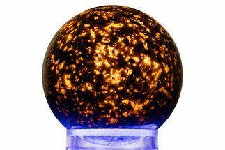 Highly Fluorescent Yooperlite Sphere - Michigan #309172