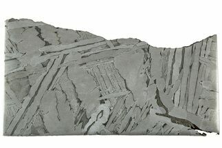 Etched Seymchan Meteorite Slice ( g) - Russia #313653