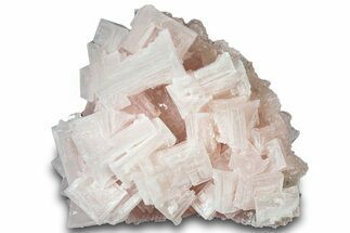 Pink Halite Crystal Cluster - Trona, California #314138