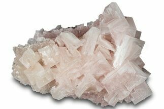 Pink Halite Crystal Cluster - Trona, California #314141