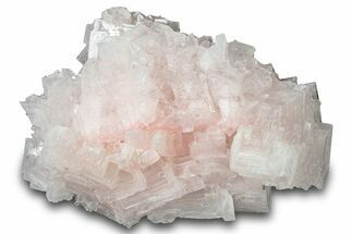 Pink Halite Crystal Cluster - Trona, California #314145