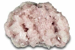 Pink Halite Crystal Cluster - Trona, California #314165