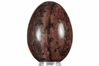 Polished Kona Dolomite Egg - Michigan #314485