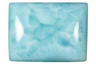 Polished Larimar Cabochon - Dominican Republic #315228