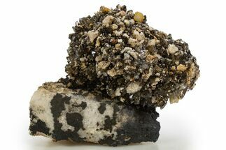 Black Creedite Crystal Cluster - Durango, Mexico #316082