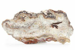 Polished Crazy Lace Agate Slab - Mexico #316095