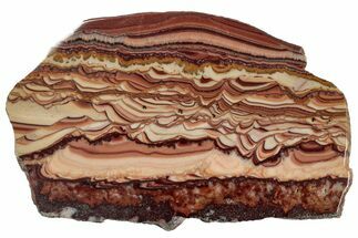 Polished Slab Of Rolling Hills Dolomite - Mexico #316672