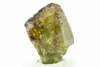 Green Titanite (Sphene) Crystal - Brazil #317130