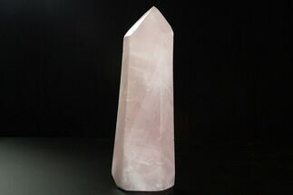 Polished Rose Quartz Tower - Madagascar #318480