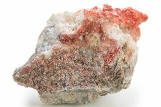 Vibrant-Red Cinnabar with Quartz - Cocineras Mine #319983