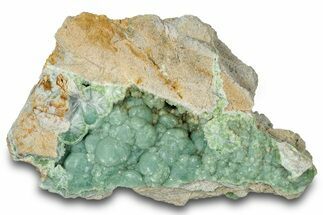 Sparkly Botryoidal Green Wavellite Formation - Arkansas #320540