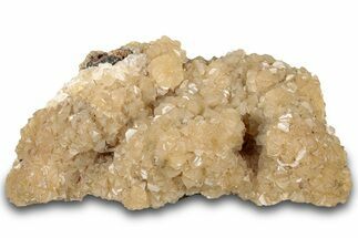 Fluorescent Yellow Calcite Crystal Cluster - Tsumeb, Namibia #321452