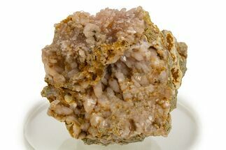 Natural Rose Quartz Crystal Cluster - Peru #321351