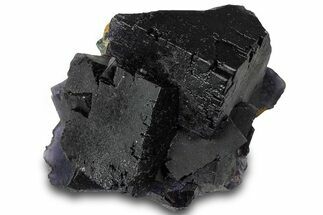 Dark Purple Fluorite Crystal Cluster - Cave-in-Rock, Illinois #322792