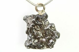 Campo del Cielo Iron Meteorite Pendant - Argentina #304580