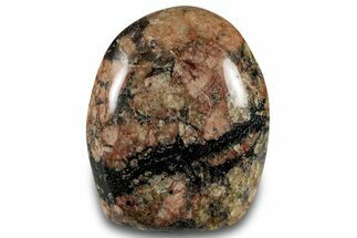 Free-Standing Red Feldspar and Tourmaline - Madagascar #318176