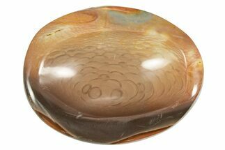 Polished Polychrome Jasper Dish - Madagascar #323453