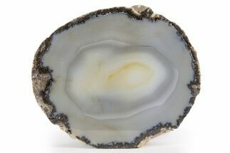 Las Choyas Geode With Banded Agate - Mexico #324140