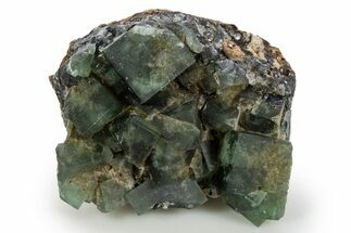 Fluorescent Green Fluorite Cluster - Diana Maria Mine, England #324353