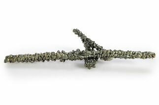 Glittering Marcasite Crystal Stalactite - Linwood Mine, Iowa #324781