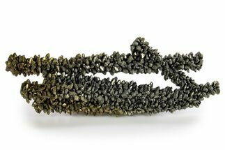 Iridescent Marcasite Crystal Stalactite - Linwood Mine, Iowa #324787