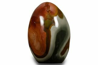 Free-Standing, Polished Polychrome Jasper - Madagascar #323613
