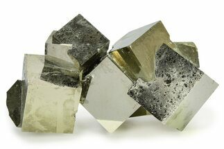 Spectacular Natural Pyrite Cube Cluster - Navajun, Spain #325092