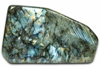 Flashy, Free-Standing Polished Labradorite - Madagascar #325158