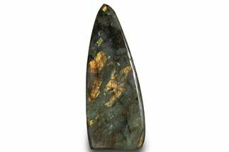 Flashy, Free-Standing Polished Labradorite - Madagascar #325201