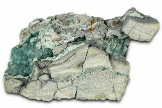 Botryoidal Blue-Green Wavellite Formation - Arkansas #327408