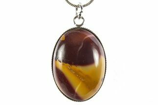 Mookaite Jasper Pendant (Necklace) - Includes Chain #327648