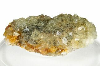 Gemmy Yellow Fluorite Cluster - Spain #327151