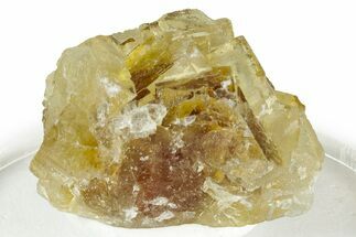 Gemmy Yellow Fluorite Cluster - Spain #327159