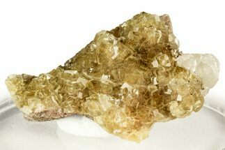 Gemmy Yellow Fluorite Cluster - Spain #327168