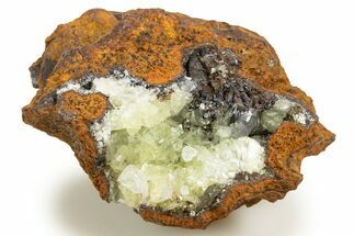 Sparkling Adamite Crystals on Matrix - Ojuela Mine, Mexico #327100