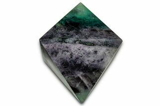Polished Colorful Fluorite Octahedron - China #328812