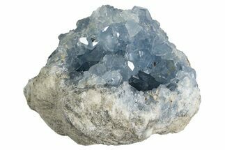 Sparkling Celestine (Celestite) Crystal Cluster - Madagascar #330425