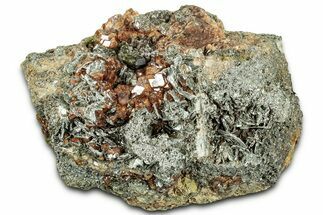 Andradite-Grossular Garnets w/ Clinochlore & Epidote - Mali #330502
