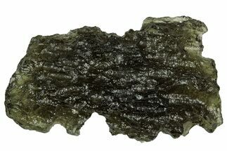 Green Moldavite Tektite ( g) - Czech Republic #330737