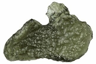 Green Moldavite Tektite ( g) - Czech Republic #330748