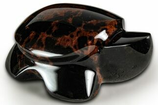 Polished Mahogany Obsidian Turtle - California #331590